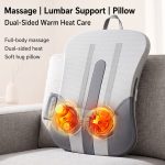 Lenden-Massagekissen mit Wärmetherapie und Knetmassage zur Entspannung von Rücken und Taille – Bild 2
