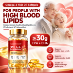 Omega-3 Fish Oil Softgels with DHA & EPA – 30 Count - Image 2