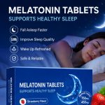 Compresse di melatonina con vitamina B6 – Gusto fragola, 12 compresse - immagine 2