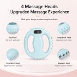 2-in-1 Vibration Massage Ring – Rechargeable Handheld Body Massager with LED Display - Image 2