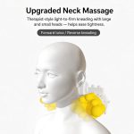 Colchoneta de masaje de cuerpo entero con terapia de calor y masaje por vibración para el cuello, la espalda y las piernas - Imagen 3