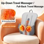 Lenden-Massagekissen mit Wärmetherapie und Knetmassage zur Entspannung von Rücken und Taille – Bild 3