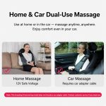 Massaggiatore Shiatsu riscaldato per collo e spalle con impastamento profondo - immagine 4