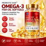 Omega-3 Fish Oil Softgels with DHA & EPA – 30 Count - Image 4