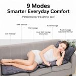 Colchoneta de masaje de cuerpo entero con terapia de calor y masaje por vibración para el cuello, la espalda y las piernas - Imagen 4