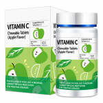 Vitamin C Chewable Tablets – Peach Flavor, 100 Count - Image 4