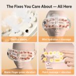 Smart Eye Massager with Steam Heat Therapy, Vibration Massage & Bluetooth Music - Image 4