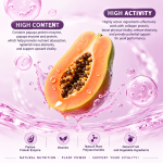 Bebida revitalizante de papaya y Pueraria con caramelos de gel – Fórmula botánica con vitamina C - Imagen 4