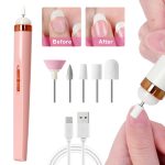 5-in-1 Electric Nail Drill – USB Rechargeable Manicure & Pedicure Kit - Image 4