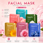 Hydrating Facial Sheet Mask 10 Pack – Botanical Moisturizing Face Mask for Glowing Skin