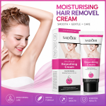 Crema depilatoria idratante per gambe, ascelle e braccia