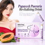 Bebida revitalizante de papaya y Pueraria con caramelos de gel – Fórmula botánica con vitamina C - Imagen 6