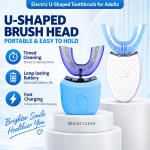 U-shaped electric toothbrush