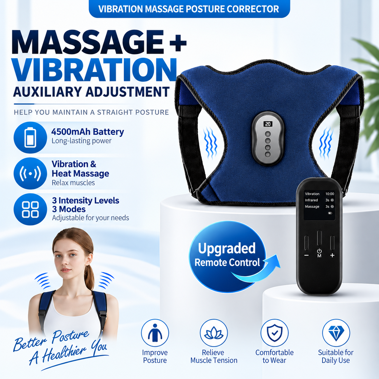 715fc868-ff6b-4af7-afd8-76698c459ba0 Smart Vibration Posture Corrector with Back Massage - Image 1