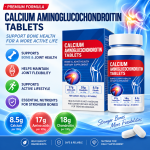 Tabletas de glucosamina, condroitina y calcio – 108 unidades