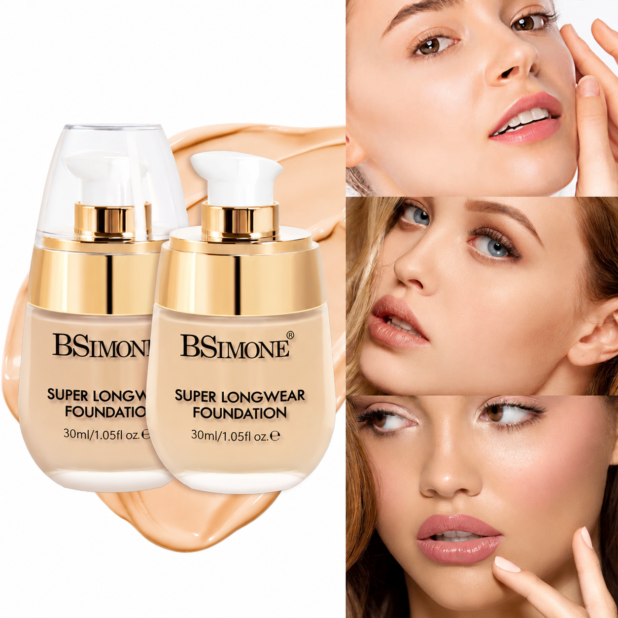 f63ec582-d28d-479d-a655-ee0fd9f590d5 Hydrating Foundation for Dry Skin – Natural Dewy Finish Liquid Foundation - Image 1