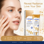 Collagen Facial Cleanser – Gentle Deep Cleansing Face Wash for Smooth Skin