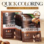 Kastanienbraune Haarfarbe mit Arganöl 25 ml × 10 – Einfach anzuwenden