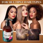 Nährendes & stärkendes Shampoo 300 ml – Tiefenreinigende Haarpflege – Bild 2