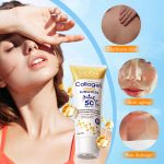 Collagen Sunscreen SPF 50+ PA+++ 40g – Hydrating Face & Body Sun Cream - Image 2
