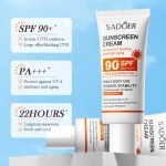 SPF90+ Sunscreen Lotion for Face & Body – High Protection UV Defense Cream - Image 2