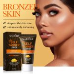 Self-Tanning Cream for Body – Hydrating Natural Bronzed Glow, 50g - Image 2