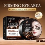 Caffeine Eye Mask with Collagen – Hydrating Under Eye Patches 60pcs - Image 2