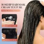 Hagebuttenöl Feuchtigkeitsspendende Haarmaske 500 g – Hydratisierende & Glättende Haarpflege – Bild 3