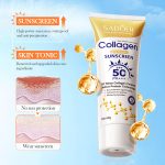 Collagen Sunscreen SPF 50+ PA+++ 40g – Hydrating Face & Body Sun Cream - Image 3