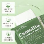 Hydrating Facial Sheet Mask 10 Pack – Botanical Moisturizing Face Mask for Glowing Skin - Image 3