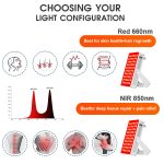 Panneau de luminothérapie à LED Rouge pour le bien-être du corps entier & à domicile – Image 3