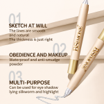 Shimmer Highlighter Eyeshadow Stick 2g – Multi-Color Glitter Eye Makeup Pencil - Image 4