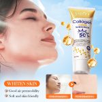 Collagen Sunscreen SPF 50+ PA+++ 40g – Hydrating Face & Body Sun Cream - Image 4