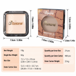Natural Matte Pressed Powder – Oil Control & Blurring Compact Powder - Image 5