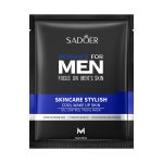 Men’s Hydrating Facial Mask – Refreshing Oil Control Sheet Masks, 10 Pack - Image 5