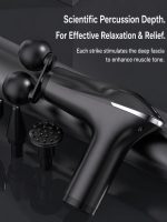 Mini Dual Ball Muscle Massage Gun Portable Deep Tissue Massager - Image 2