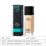 Fond de teint liquide mat effet pores floutés – Base de maquillage légère et haute couvrance pour un fini naturellement impeccable – Image 5