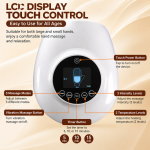 Rechargeable Hand Massager with Heat, Air Compression & LCD Display - Image 4