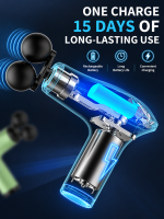 Mini Dual Ball Muscle Massage Gun Portable Deep Tissue Massager - Image 5