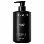 Gel douche parfumé Men’s Charm Blue 500 ml – Laver le corps au parfum d’océan rafraîchissant – Image 5