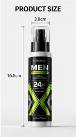 Duftspray für Herren mit Zedernduft 120 ml – Körperdeo mit lang anhaltender Frische – Bild 7