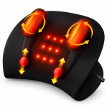 Electric Neck Kneading Massage Pillow with Heat – Rechargeable