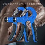 Adjustable Hand Grip Strengthener – Finger & Forearm Trainer