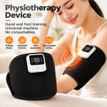 EMS Pulse Massage Arm Trainer with Heat Therapy | Portable Muscle Stimulator for Arms and Legs