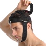 Adjustable neck training harness strap