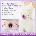 Waist and abdominal massager belt
