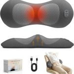 Lumbar support massage pillow