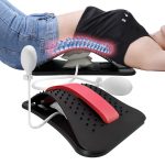 Adjustable Air Lumbar Traction Stretcher with Massage Points