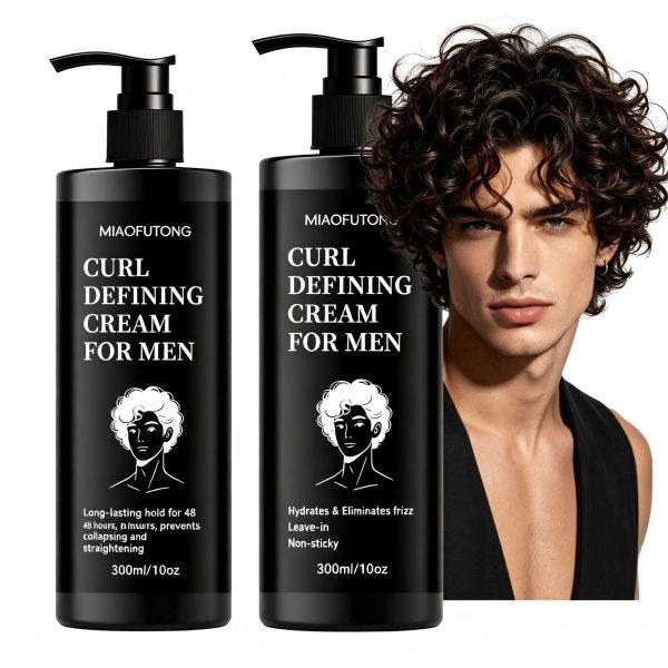 Men's curl defining cream