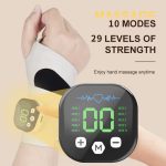 Portable hand massager device